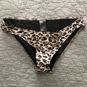 Leopard Bikini (swim suit) bottom